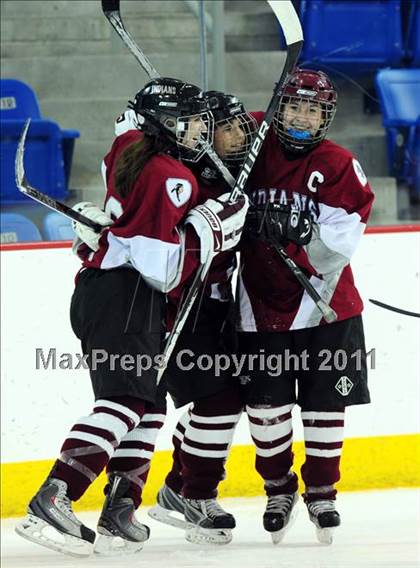 Thumbnail 1 in North Haven/Amity vs. Hamden (at Quinnipiac University) photogallery.
