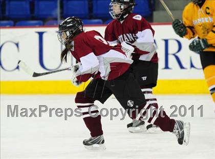 Thumbnail 1 in North Haven/Amity vs. Hamden (at Quinnipiac University) photogallery.