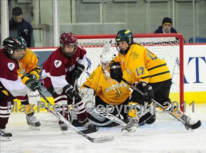 Thumbnail 3 in North Haven/Amity vs. Hamden (at Quinnipiac University) photogallery.