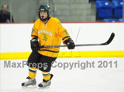 Thumbnail 1 in North Haven/Amity vs. Hamden (at Quinnipiac University) photogallery.