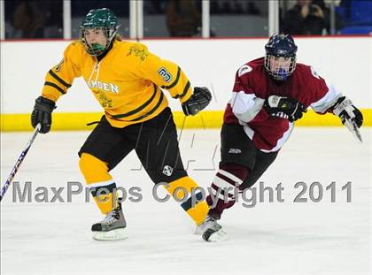 Thumbnail 3 in North Haven/Amity vs. Hamden (at Quinnipiac University) photogallery.