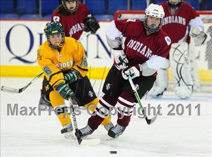 Thumbnail 1 in North Haven/Amity vs. Hamden (at Quinnipiac University) photogallery.