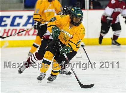 Thumbnail 1 in North Haven/Amity vs. Hamden (at Quinnipiac University) photogallery.