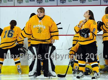 Thumbnail 2 in North Haven/Amity vs. Hamden (at Quinnipiac University) photogallery.