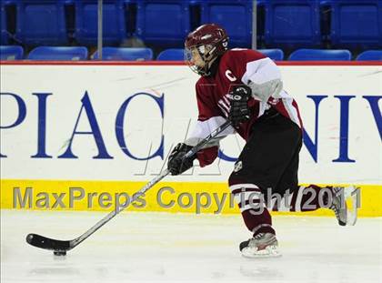 Thumbnail 2 in North Haven/Amity vs. Hamden (at Quinnipiac University) photogallery.