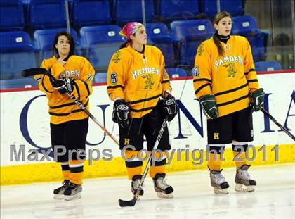 Thumbnail 3 in North Haven/Amity vs. Hamden (at Quinnipiac University) photogallery.