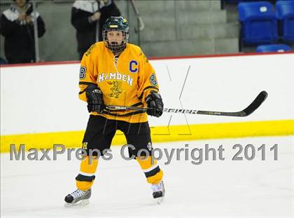 Thumbnail 2 in North Haven/Amity vs. Hamden (at Quinnipiac University) photogallery.