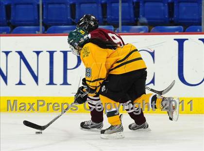 Thumbnail 2 in North Haven/Amity vs. Hamden (at Quinnipiac University) photogallery.