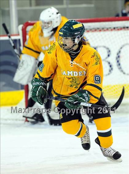 Thumbnail 2 in North Haven/Amity vs. Hamden (at Quinnipiac University) photogallery.