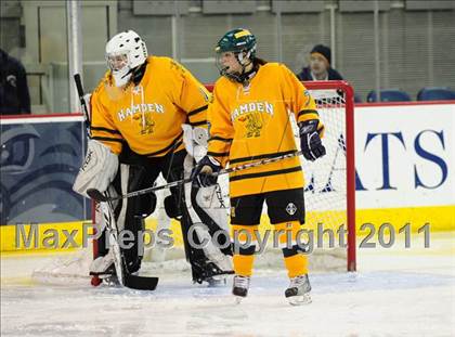 Thumbnail 3 in North Haven/Amity vs. Hamden (at Quinnipiac University) photogallery.