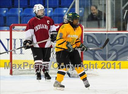 Thumbnail 3 in North Haven/Amity vs. Hamden (at Quinnipiac University) photogallery.