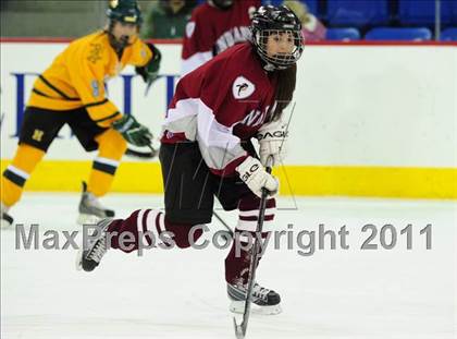 Thumbnail 3 in North Haven/Amity vs. Hamden (at Quinnipiac University) photogallery.