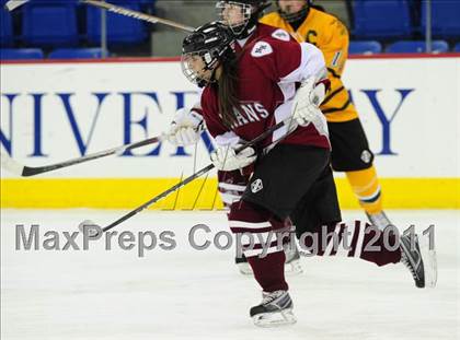 Thumbnail 2 in North Haven/Amity vs. Hamden (at Quinnipiac University) photogallery.