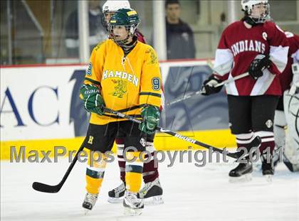 Thumbnail 1 in North Haven/Amity vs. Hamden (at Quinnipiac University) photogallery.