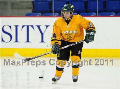 Thumbnail 1 in North Haven/Amity vs. Hamden (at Quinnipiac University) photogallery.