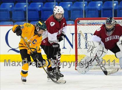 Thumbnail 1 in North Haven/Amity vs. Hamden (at Quinnipiac University) photogallery.