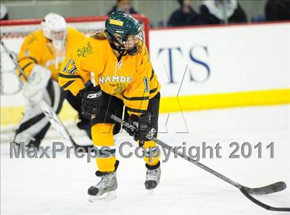 Thumbnail 2 in North Haven/Amity vs. Hamden (at Quinnipiac University) photogallery.