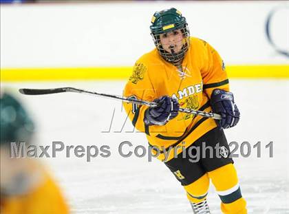 Thumbnail 3 in North Haven/Amity vs. Hamden (at Quinnipiac University) photogallery.