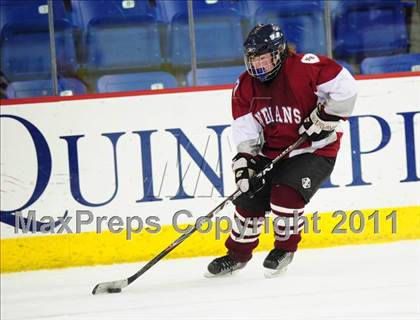 Thumbnail 3 in North Haven/Amity vs. Hamden (at Quinnipiac University) photogallery.