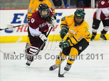 Thumbnail 3 in North Haven/Amity vs. Hamden (at Quinnipiac University) photogallery.