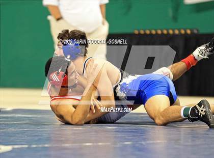 Thumbnail 2 in NCHSAA State 4A Wrestling Championships (Finals) photogallery.