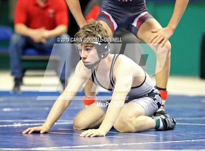 Thumbnail 2 in NCHSAA State 4A Wrestling Championships (Finals) photogallery.