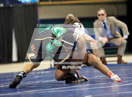 Thumbnail 2 in NCHSAA State 4A Wrestling Championships (Finals) photogallery.