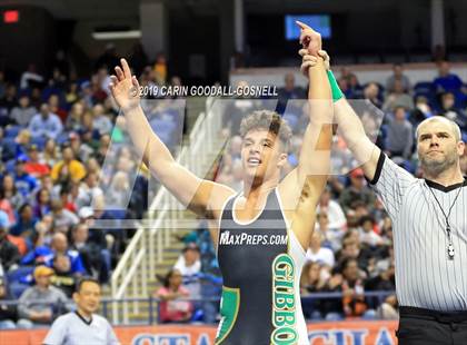 Thumbnail 1 in NCHSAA State 4A Wrestling Championships (Finals) photogallery.