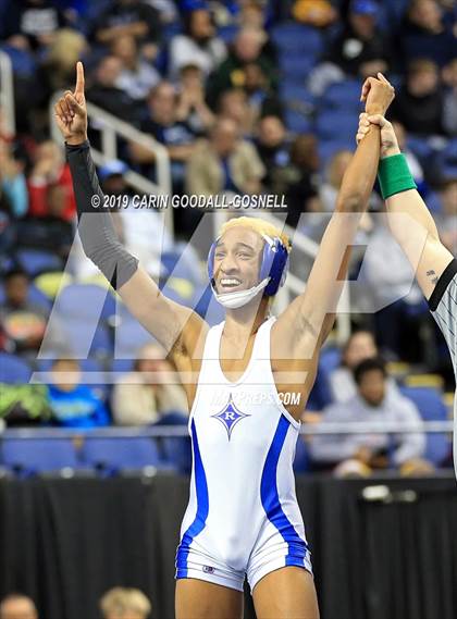 Thumbnail 1 in NCHSAA State 4A Wrestling Championships (Finals) photogallery.