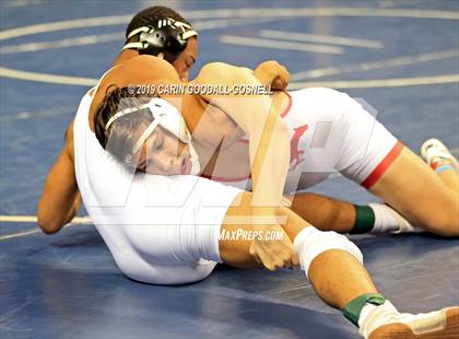Thumbnail 2 in NCHSAA State 4A Wrestling Championships (Finals) photogallery.
