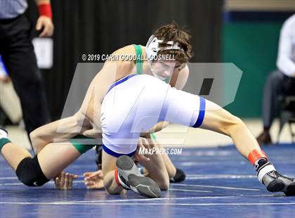 Thumbnail 2 in NCHSAA State 4A Wrestling Championships (Finals) photogallery.