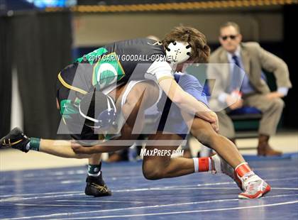 Thumbnail 1 in NCHSAA State 4A Wrestling Championships (Finals) photogallery.