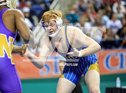 Thumbnail 3 in NCHSAA State 4A Wrestling Championships (Finals) photogallery.