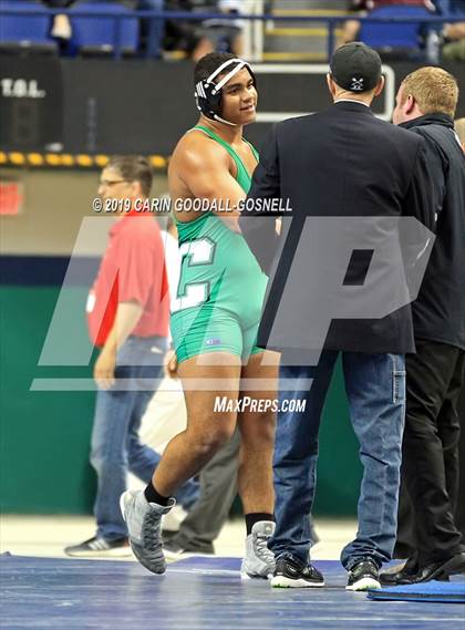 Thumbnail 3 in NCHSAA State 4A Wrestling Championships (Finals) photogallery.