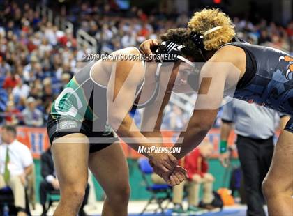 Thumbnail 2 in NCHSAA State 4A Wrestling Championships (Finals) photogallery.
