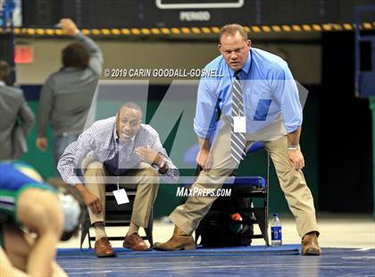 Thumbnail 2 in NCHSAA State 4A Wrestling Championships (Finals) photogallery.