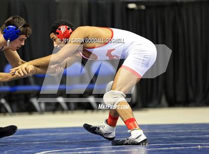 Thumbnail 1 in NCHSAA State 4A Wrestling Championships (Finals) photogallery.