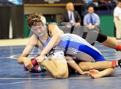 Thumbnail 1 in NCHSAA State 4A Wrestling Championships (Finals) photogallery.