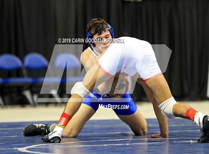 Thumbnail 3 in NCHSAA State 4A Wrestling Championships (Finals) photogallery.