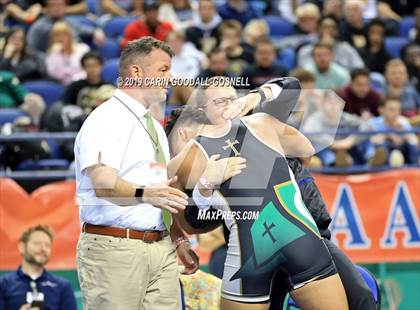 Thumbnail 3 in NCHSAA State 4A Wrestling Championships (Finals) photogallery.