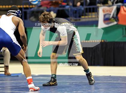 Thumbnail 3 in NCHSAA State 4A Wrestling Championships (Finals) photogallery.
