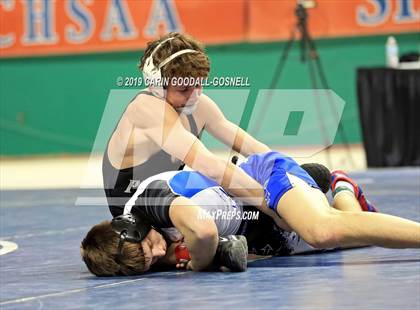Thumbnail 3 in NCHSAA State 4A Wrestling Championships (Finals) photogallery.