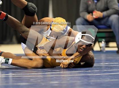 Thumbnail 1 in NCHSAA State 4A Wrestling Championships (Finals) photogallery.