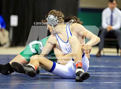 Thumbnail 2 in NCHSAA State 4A Wrestling Championships (Finals) photogallery.