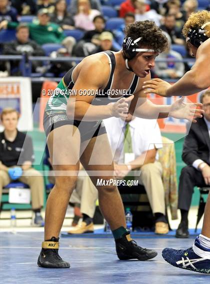 Thumbnail 1 in NCHSAA State 4A Wrestling Championships (Finals) photogallery.