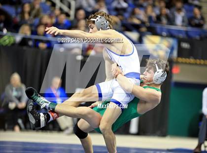 Thumbnail 1 in NCHSAA State 4A Wrestling Championships (Finals) photogallery.