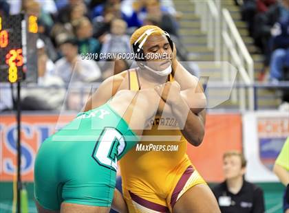Thumbnail 1 in NCHSAA State 4A Wrestling Championships (Finals) photogallery.