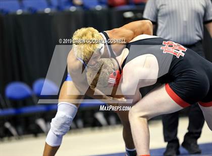 Thumbnail 3 in NCHSAA State 4A Wrestling Championships (Finals) photogallery.