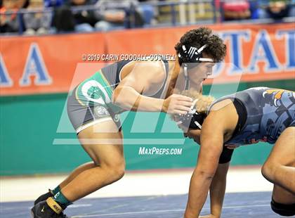 Thumbnail 3 in NCHSAA State 4A Wrestling Championships (Finals) photogallery.