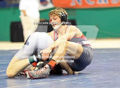 Thumbnail 3 in NCHSAA State 4A Wrestling Championships (Finals) photogallery.